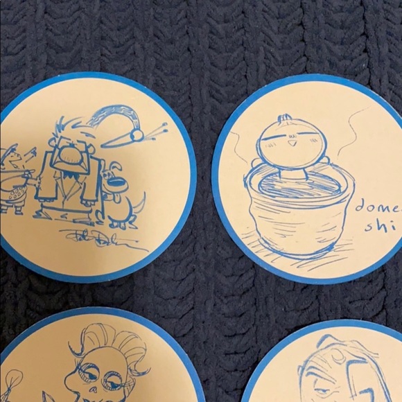 Set of 14 Disneyland Lamplight Lounge Coas… - Picture 6 of 6